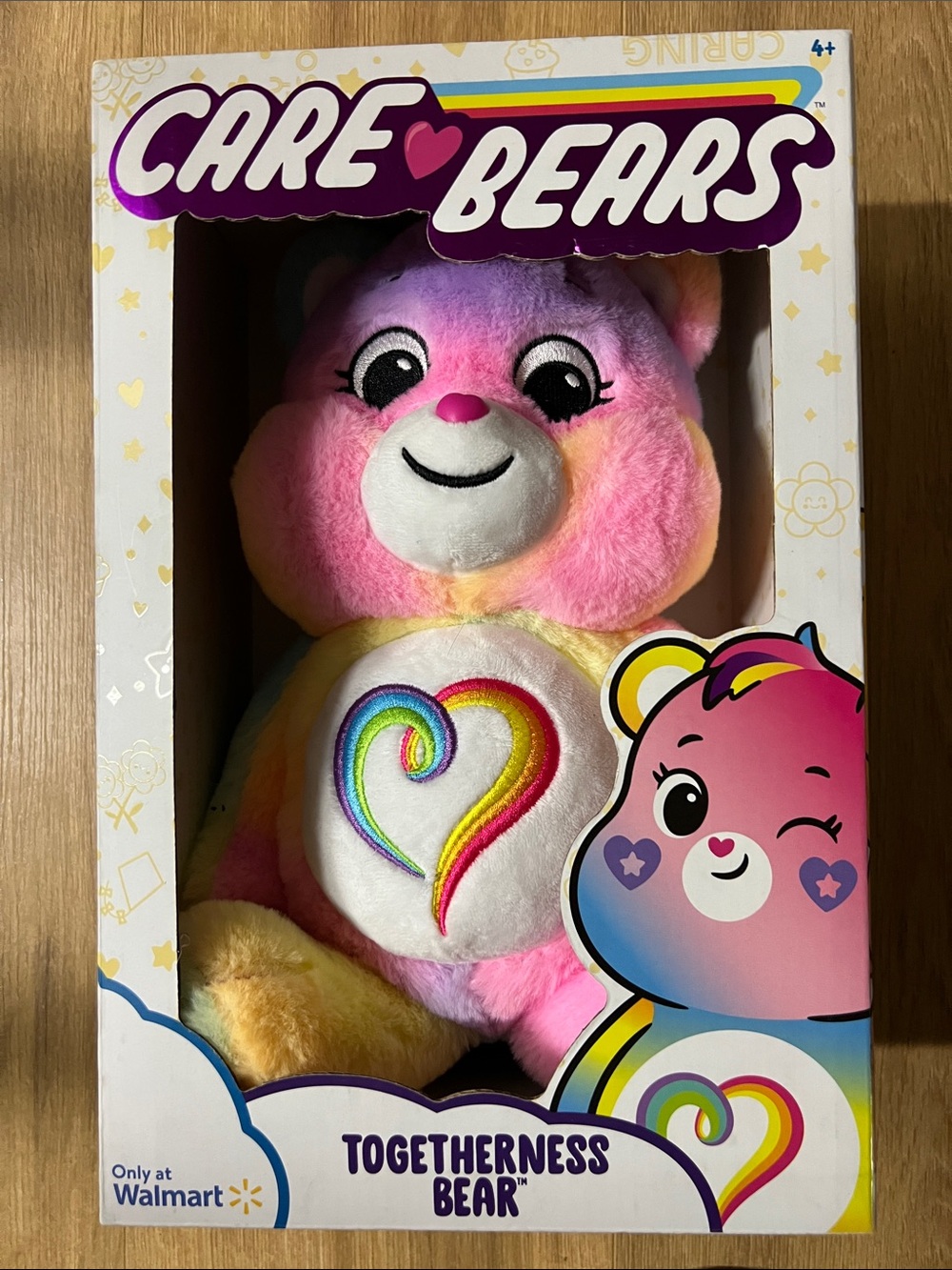 Care Bears Togetherness Bear Plush. 12 inches. New in box